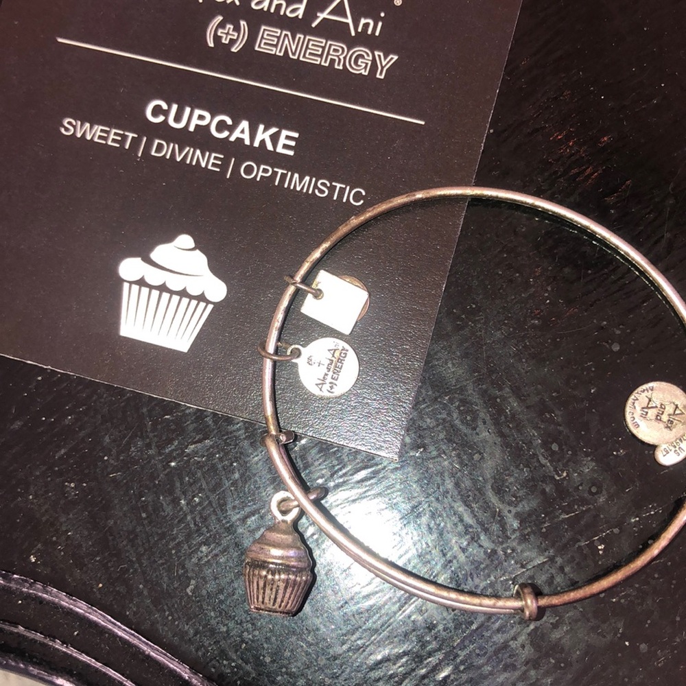 Cupcake Alex & Ani Bracelet with Card